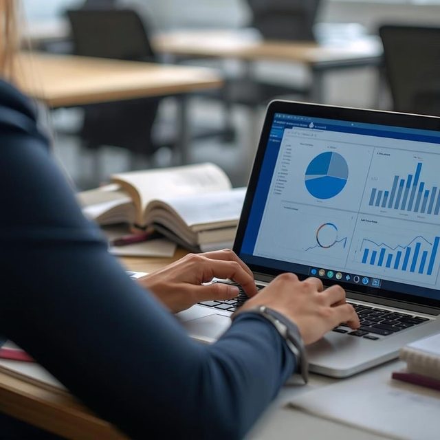 Painel de indicadores financeiros